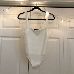 Lulus - white bodysuit (size M)
